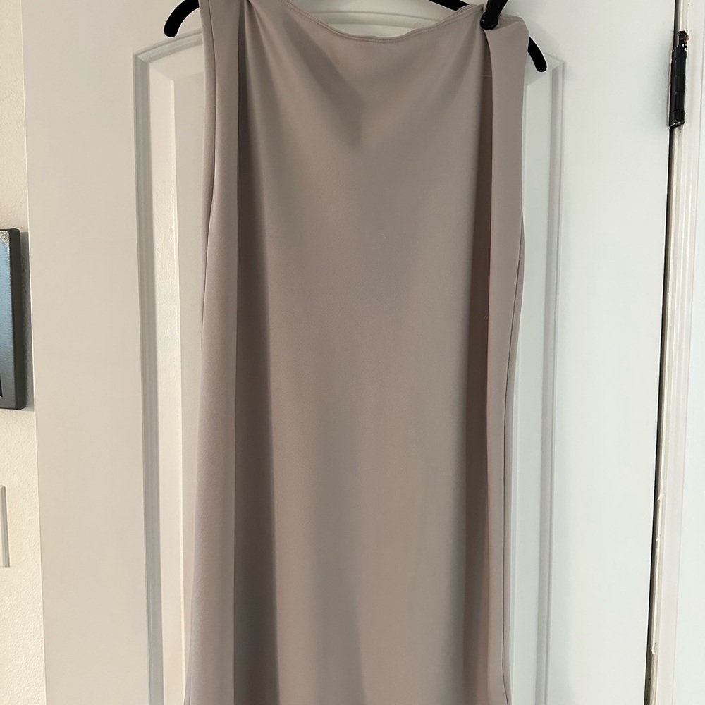 Elegant Taupe Women's Skirt